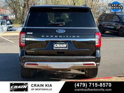 2024 Ford Expedition Limited - 4WD / PANORAMIC SUNROOF / CLEAN CARFAX / 1 OWNER