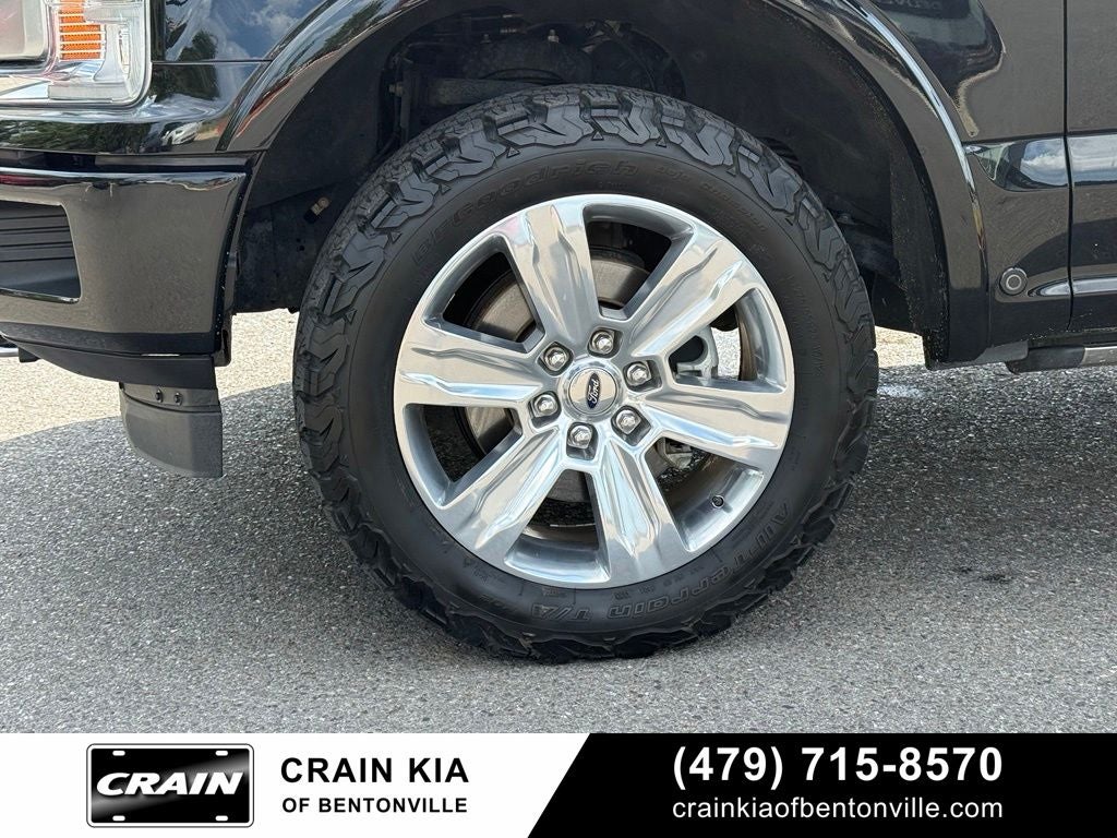 2018 Ford F-150 Platinum - 4WD / PANORAMIC SUNROOF