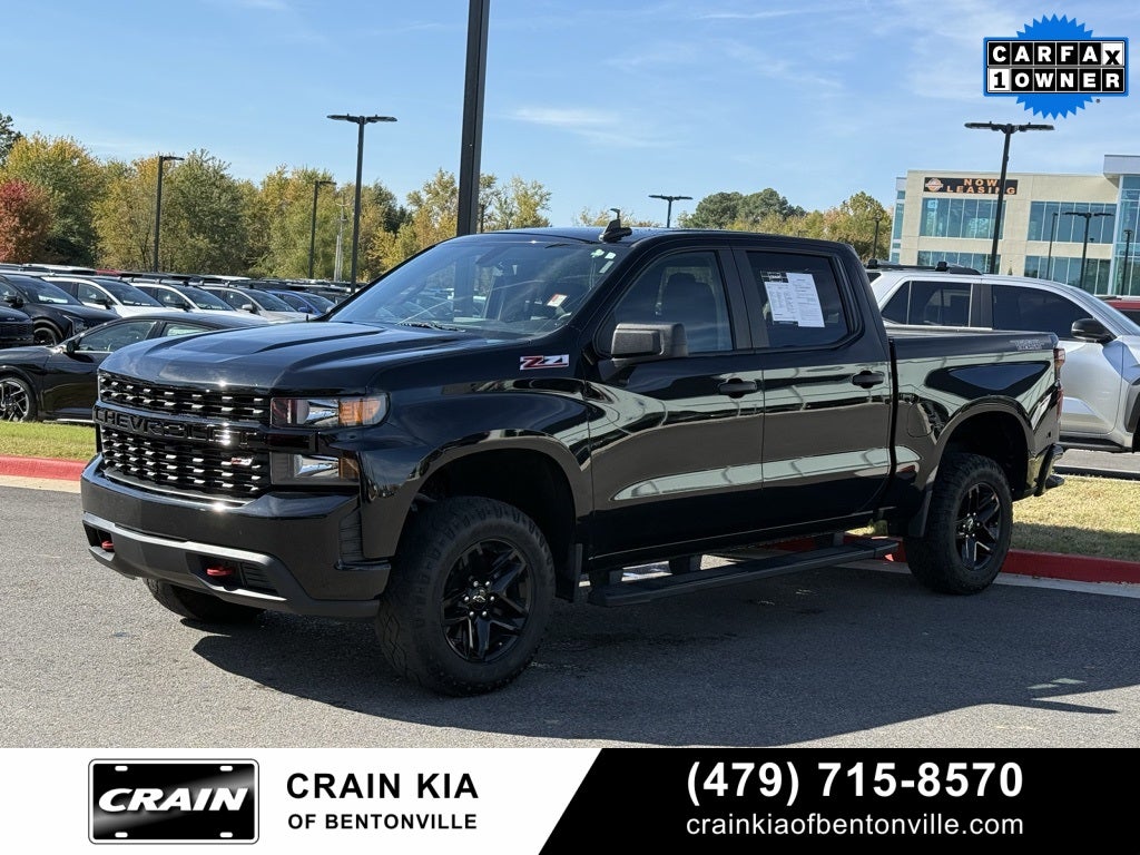 2021 Chevrolet Silverado 1500 Custom Trail Boss - 4WD / CLEAN CARFAX / ONE OWNER