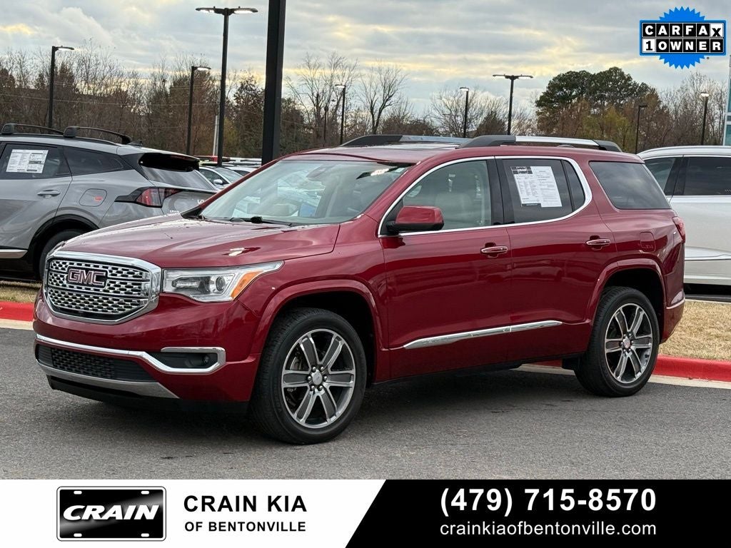 2019 GMC Acadia Denali - PANORAMIC SUNROOF / CLEAN CARFAX / ONE OWNER
