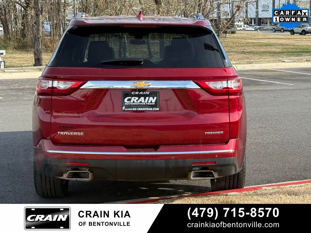 2021 Chevrolet Traverse Premier - CARFAX ONE OWNER