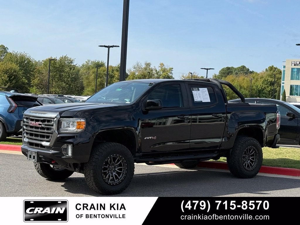 2021 GMC Canyon AT4 w/Leather - 4WD | CLEAN CARFAX