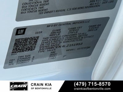 2020 GMC Sierra 1500 Elevation - CARFAX ONE OWNER