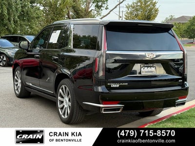 2023 Cadillac Escalade Premium Luxury Platinum - AWD / SUNROOF / CARFAX ONE OWNER