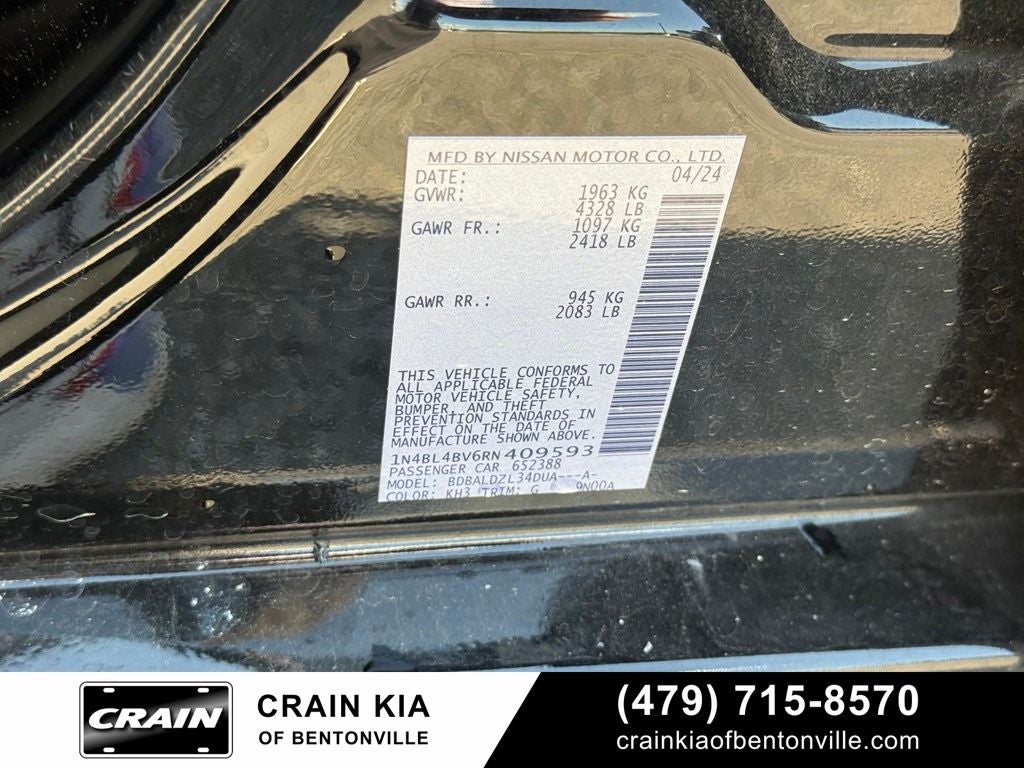 2024 Nissan Altima 2.5 S - CLEAN CARFAX / ONE OWNER