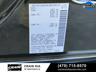 2024 Nissan Altima 2.5 SV - CLEAN CARFAX / ONE OWNER