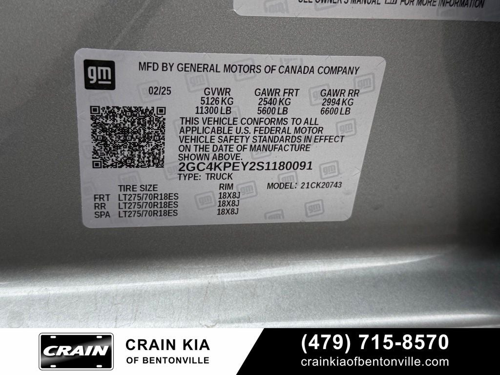 2025 Chevrolet Silverado 2500HD LTZ - 4WD / CLEAN CARFAX / ONE OWNER