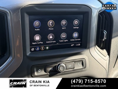 2022 Chevrolet Silverado 1500 Custom - 4WD / CLEAN CARFAX / ONE OWNER