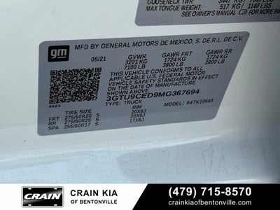 2021 GMC Sierra 1500 Elevation - LIFTED! / 4WD / CLEAN CARFAX