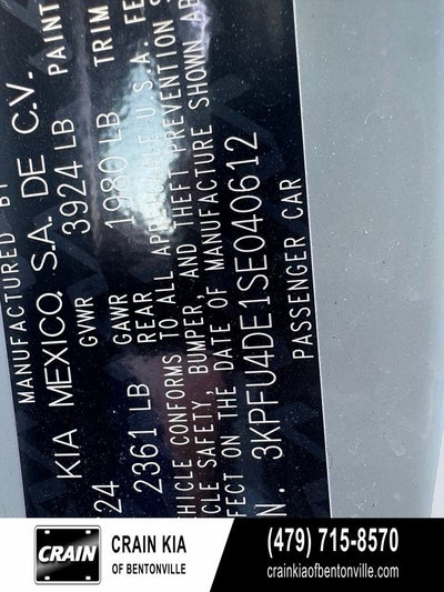 2025 Kia K4 EX - KIA CPO / CLEAN CARFAX / ONE OWNER
