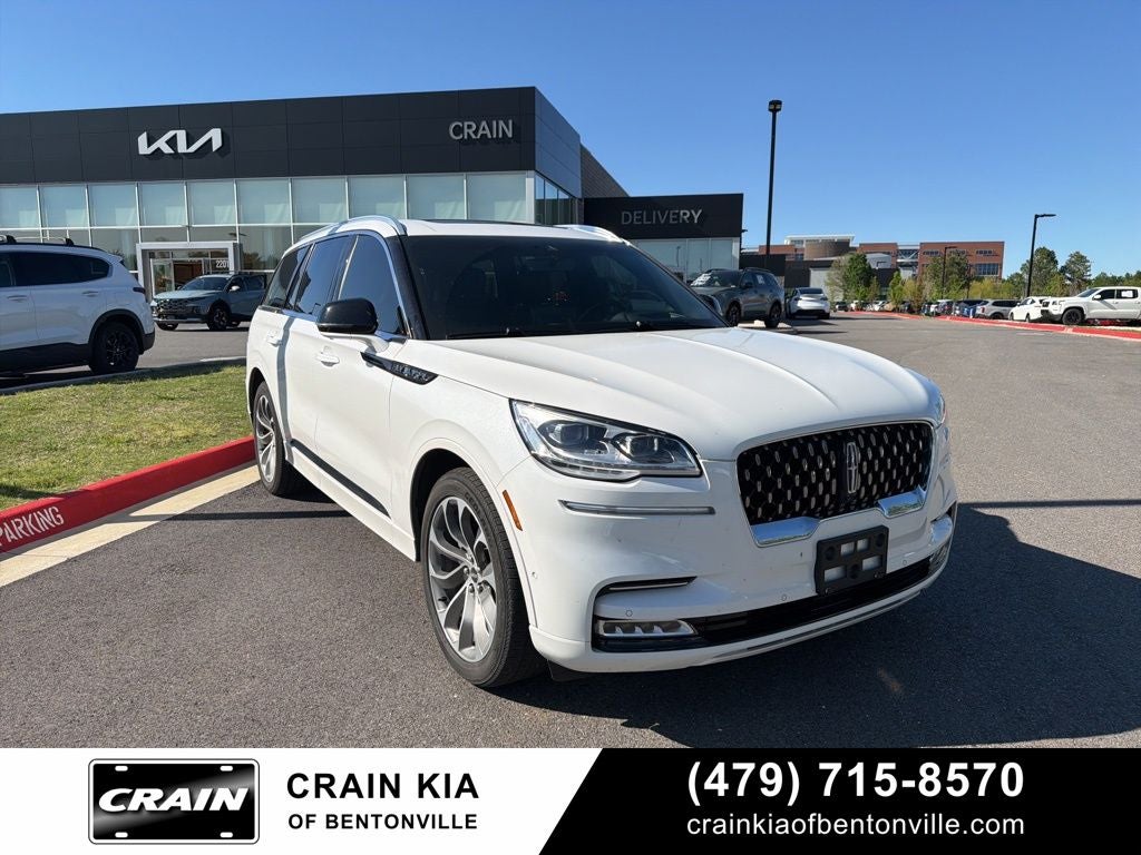 2020 Lincoln Aviator Grand Touring - AWD / PANORAMIC SUNROOF / DVD / 302A