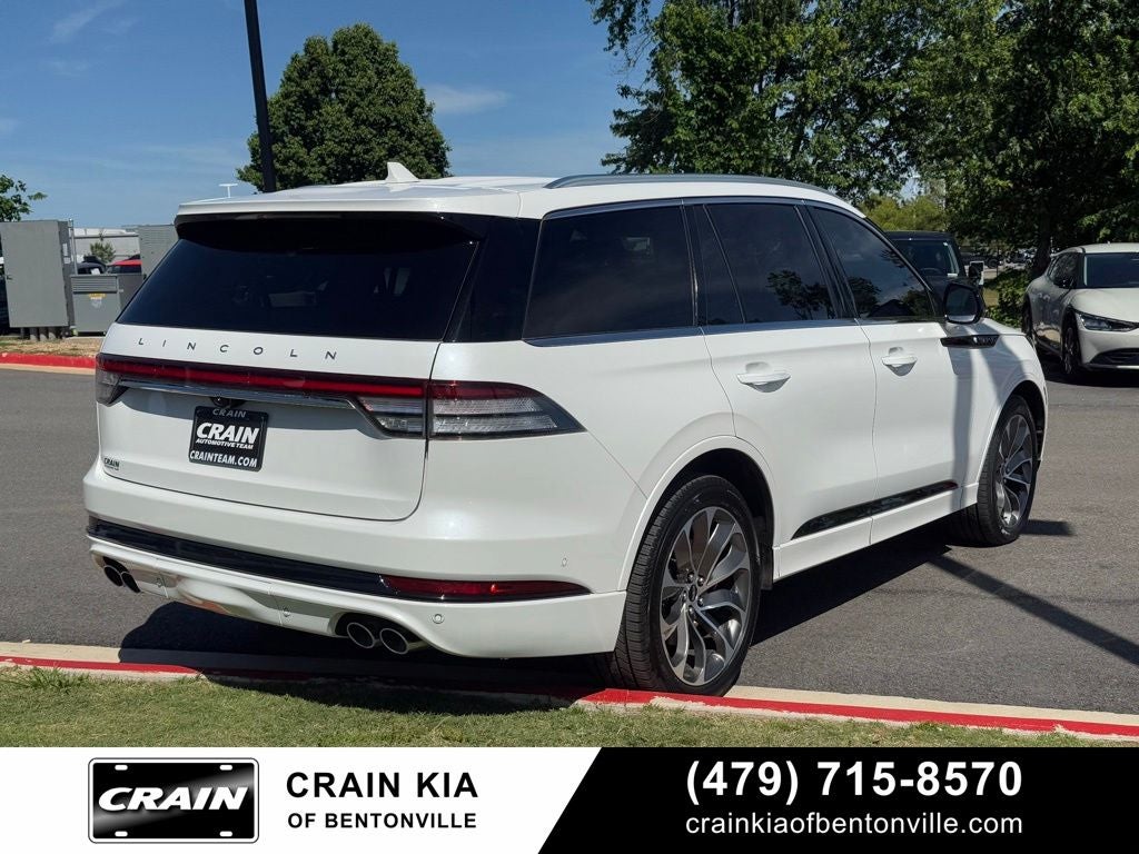 2020 Lincoln Aviator Grand Touring - AWD / PANORAMIC SUNROOF / DVD / 302A