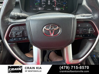 2024 Toyota Tundra Hybrid Platinum - 4WD / PANORAMIC SUNROOF / CARFAX ONE OWNER