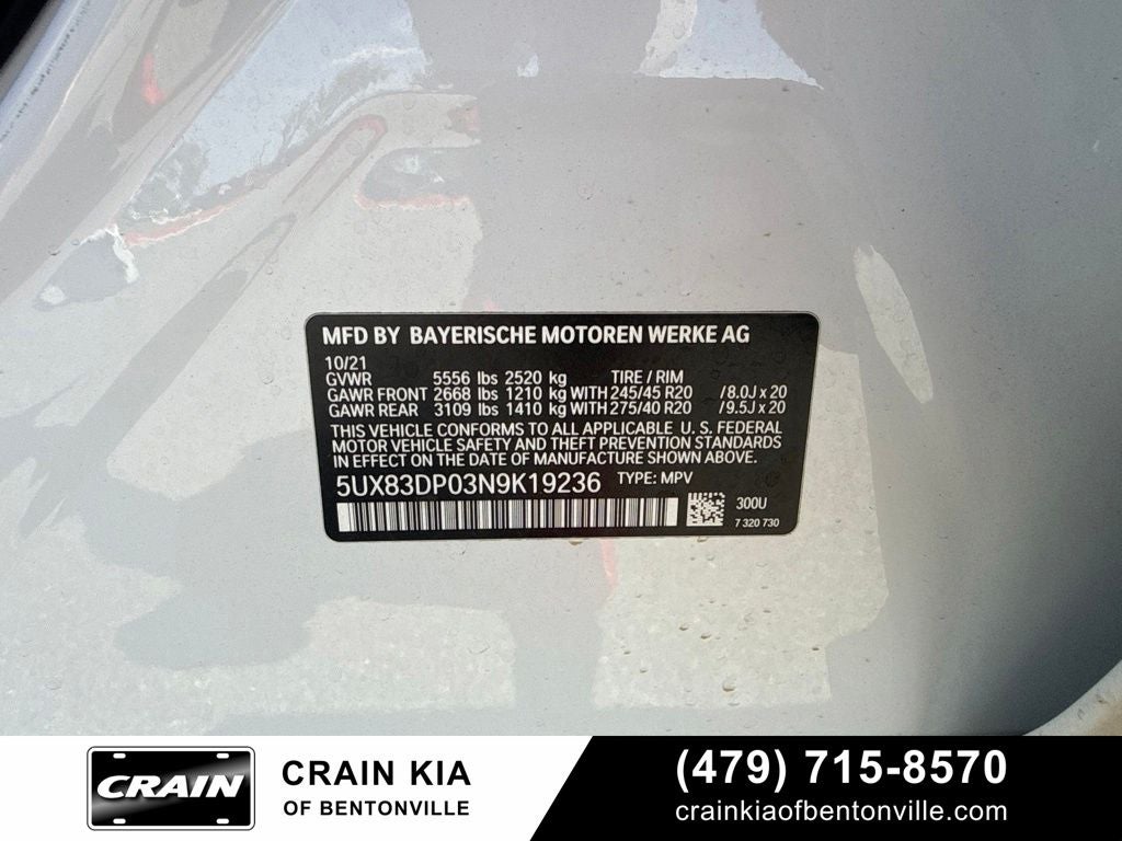 2022 BMW X3 M40i - AWD / PANORAMIC SUNROOF / CLEAN CARFAX