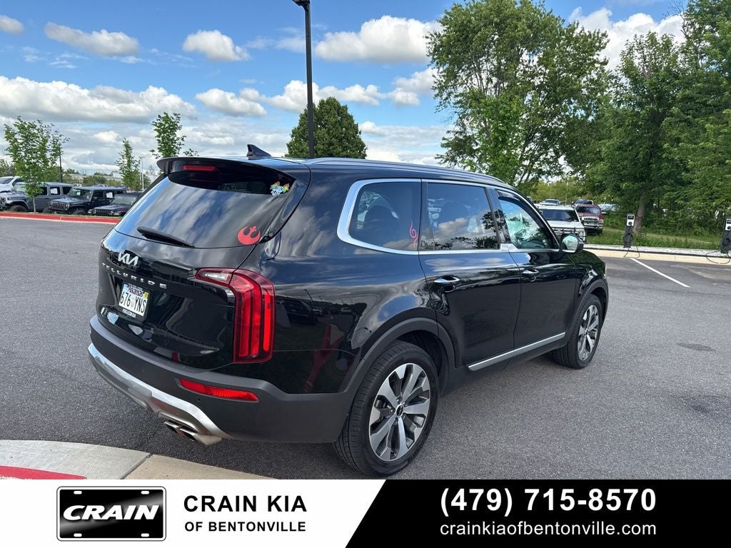 2022 Kia Telluride S - KIA CPO / SUNROOF / CLEAN CARFAX / ONE OWNER