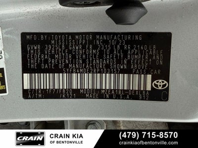 2024 Toyota Corolla LE - CARFAX ONE OWNER