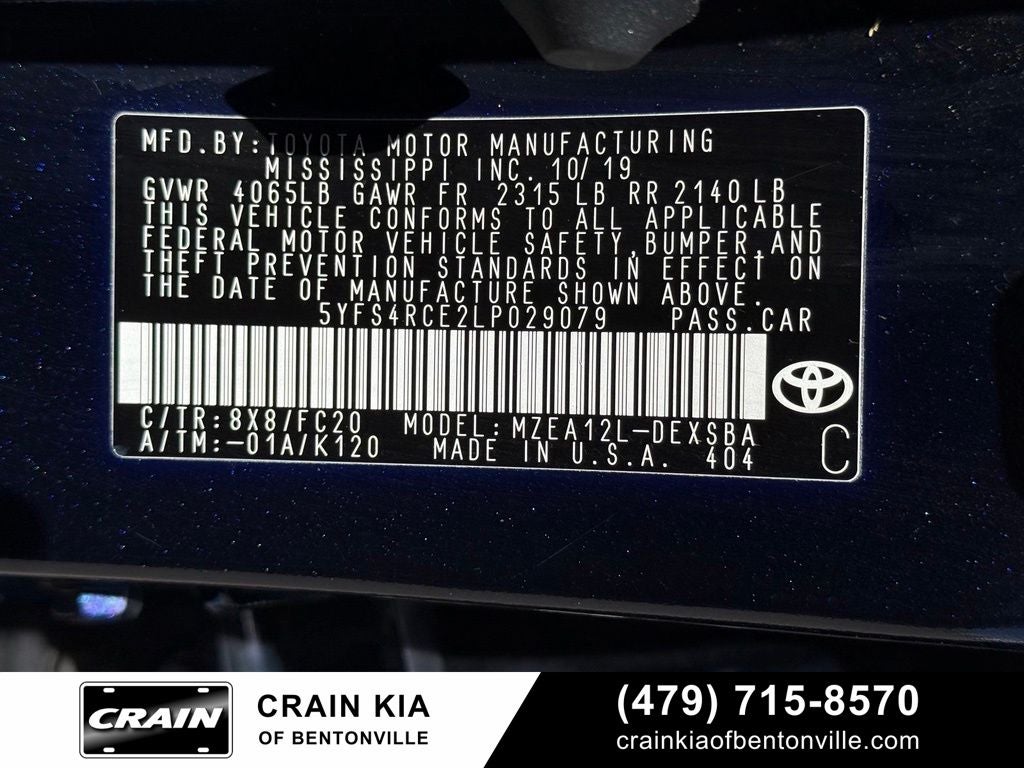 2020 Toyota Corolla SE - CLEAN CARFAX HISTORY