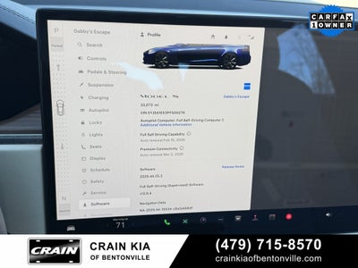 2023 Tesla Model S Standard Range - AWD / ONE OWNER