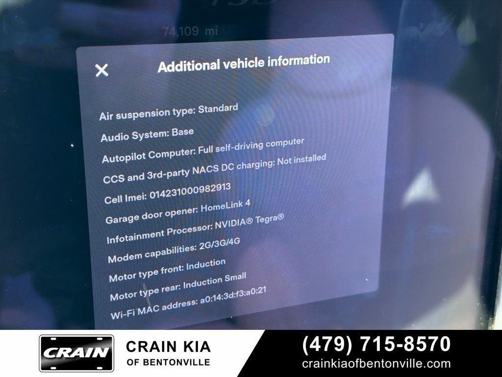 2017 Tesla Model X 75D - AWD / CLEAN CARFAX