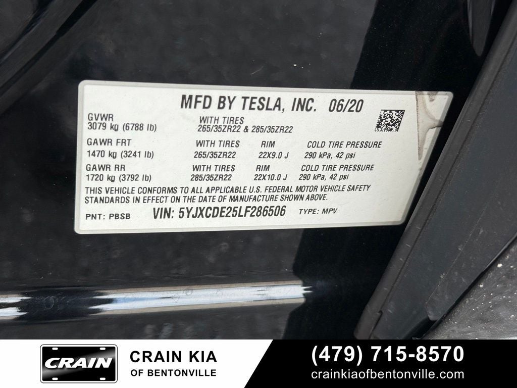 2020 Tesla Model X Long Range - AWD / CLEAN CARFAX