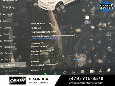 2022 Tesla Model X Base - AWD / CLEAN CARFAX / ONE OWNER