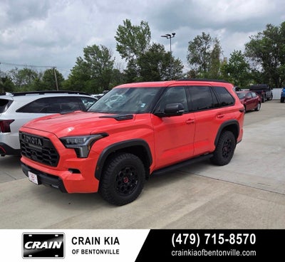 2023 Toyota Sequoia TRD Pro - 4WD / PANORAMIC SUNROOF / ONE OWNER