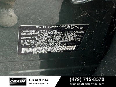 2023 Subaru Forester Premium - AWD / PANORAMIC SUNROOF / ONE OWNER