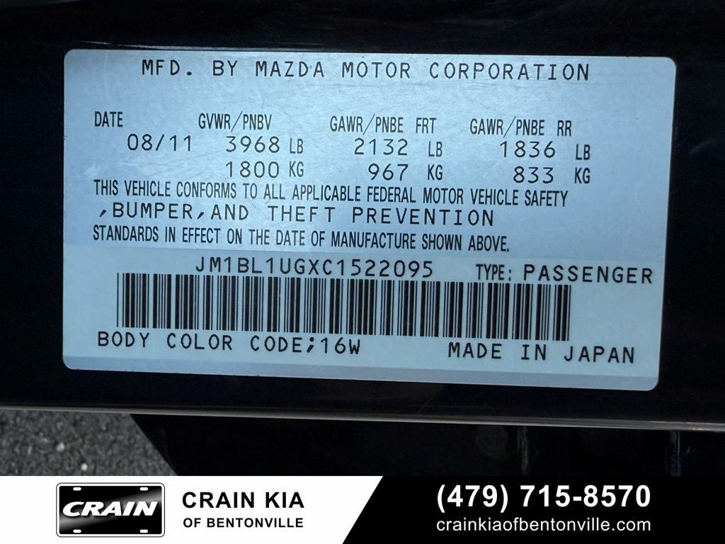 2012 Mazda Mazda3 i Sport - CLEAN CARFAX