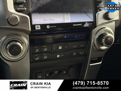 2022 Toyota 4Runner Limited - 4WD / SUNROOF / CLEAN CARFAX / ONE OWNER