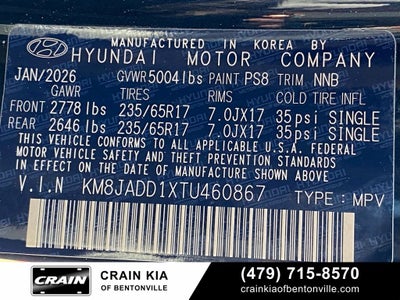 2026 Hyundai Tucson Hybrid Blue SE - AWD / CLEAN CARFAX / ONE OWNER
