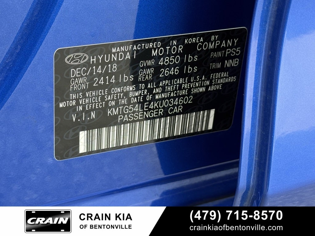 2019 Genesis G70 3.3T Advanced