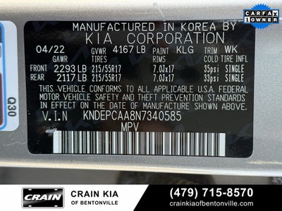 2022 Kia Seltos LX - KIA CPO / AWD / ONE OWNER