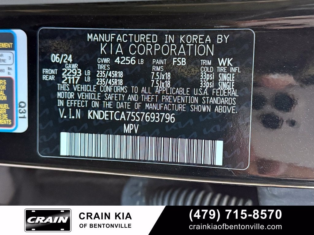 2025 Kia Seltos SX - KIA CPO / CLEAN CARFAX / ONE OWNER
