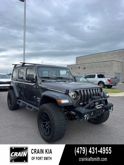 2018 Jeep Wrangler Unlimited Sport 4x4 / HARDTOP / CLEAN CARFAX