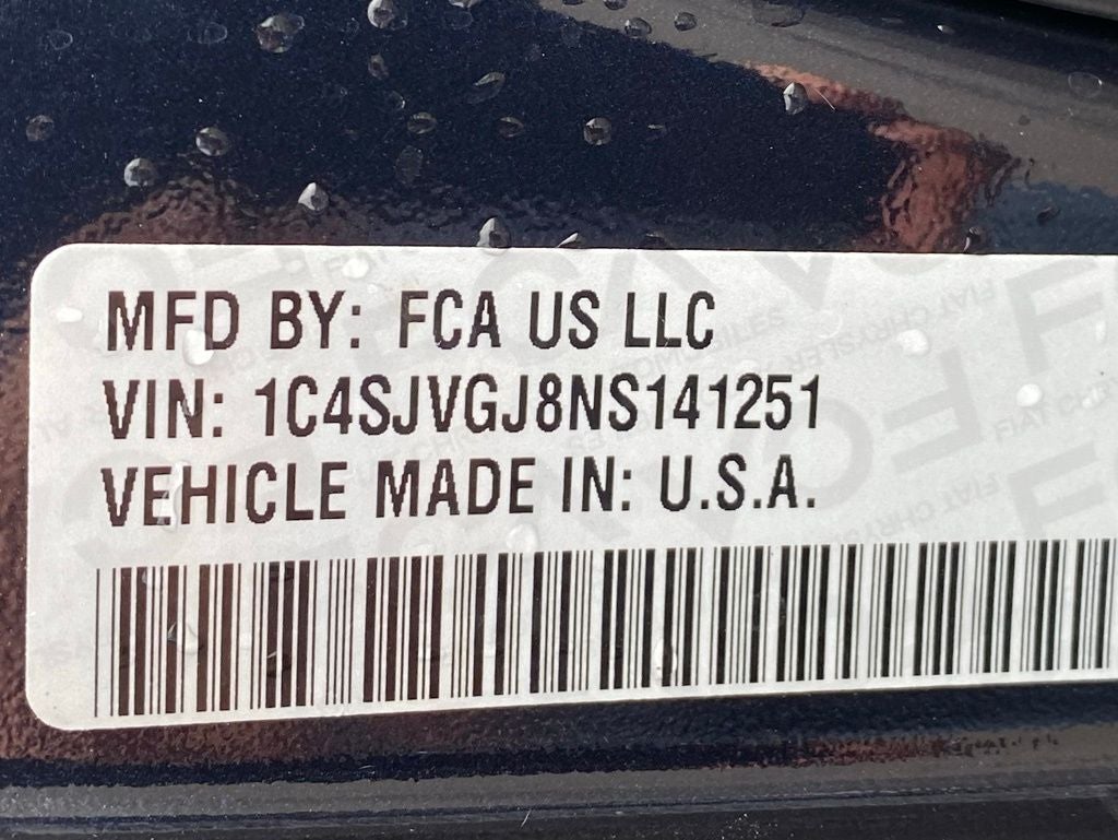 2022 Jeep Grand Wagoneer Series III 4X4 / MOONROOF / NAV