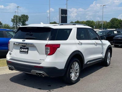 2022 Ford Explorer King Ranch 4X4 / PREMIUM AUDIO / LEATHER / 3RD ROW