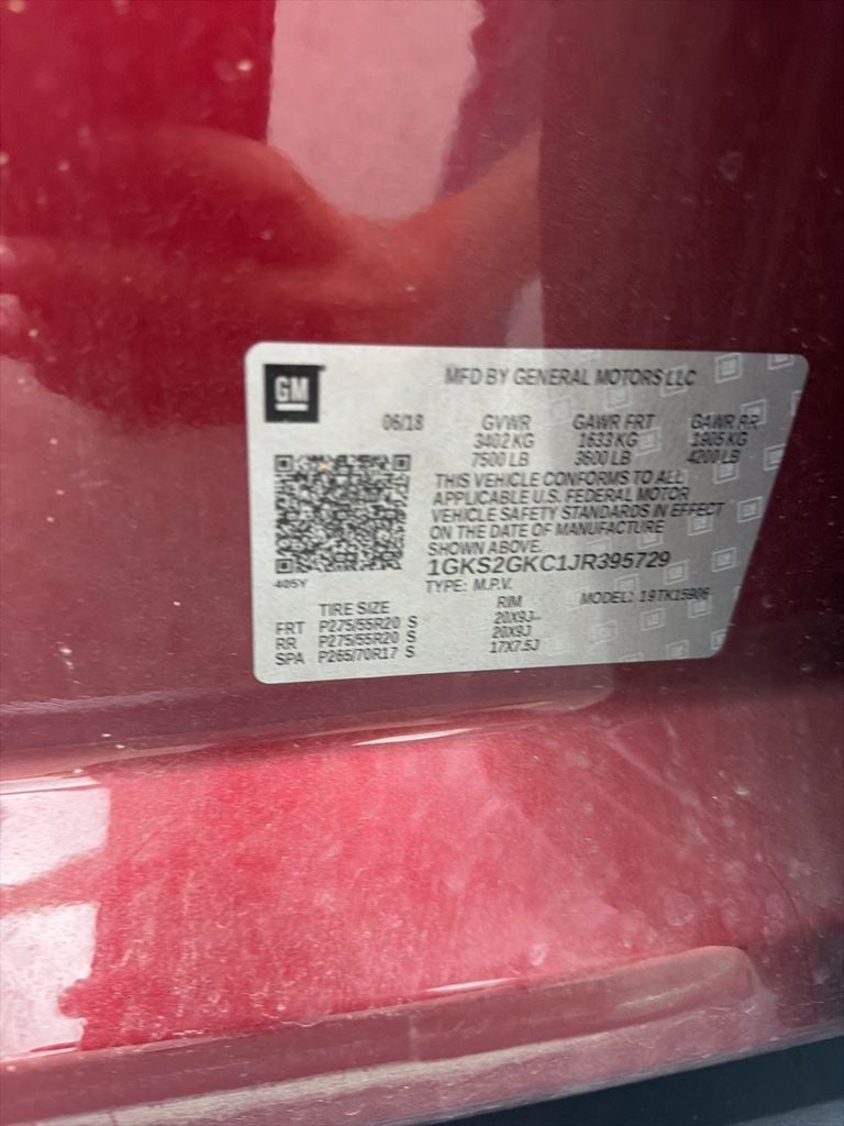 2018 GMC Yukon XL SLT