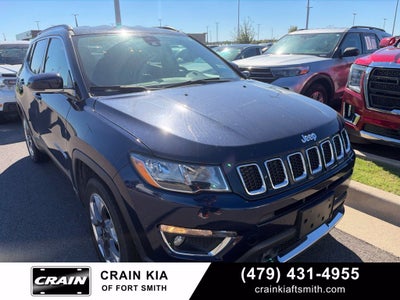 2021 Jeep Compass Limited CLEAN CARFAX / 4X4 / HEATED STEERING WHEEL