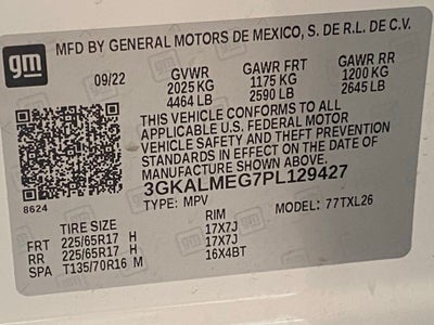 2023 GMC Terrain SLE ONE OWNER / CLEAN CARFAX