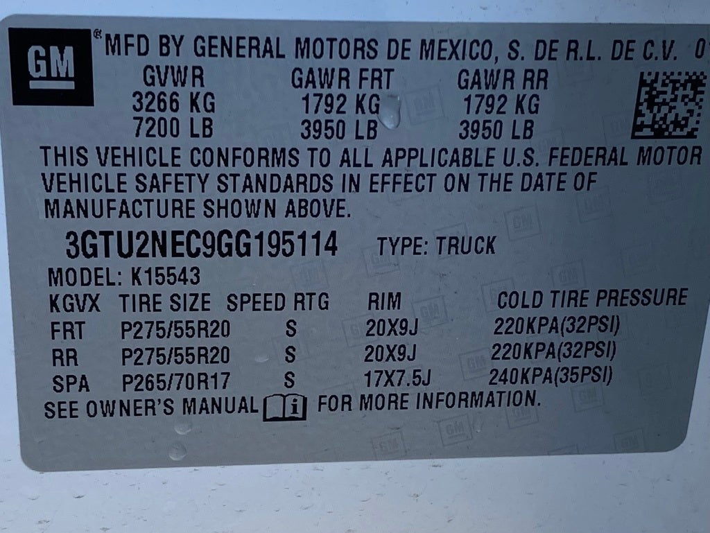 2016 GMC Sierra 1500 SLT