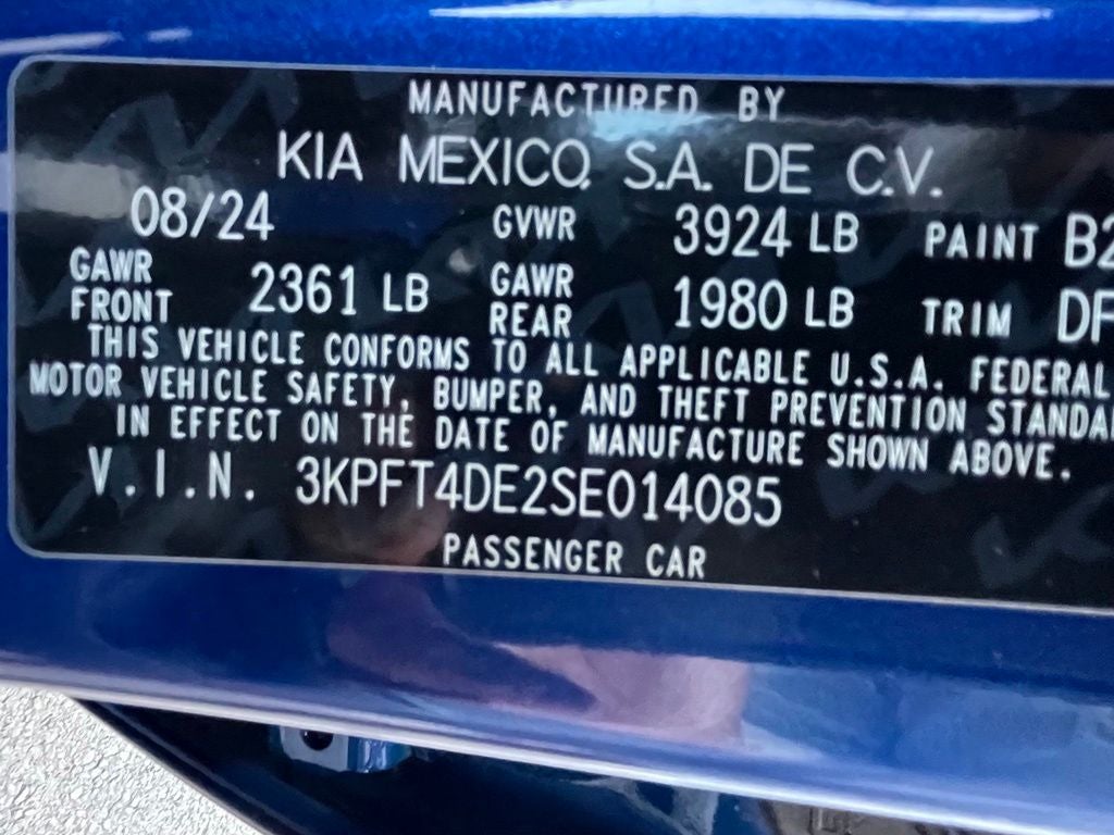 2025 Kia K4 LXS CLEAN CARFAX