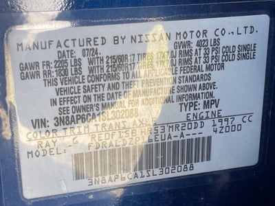 2025 Nissan Kicks SV