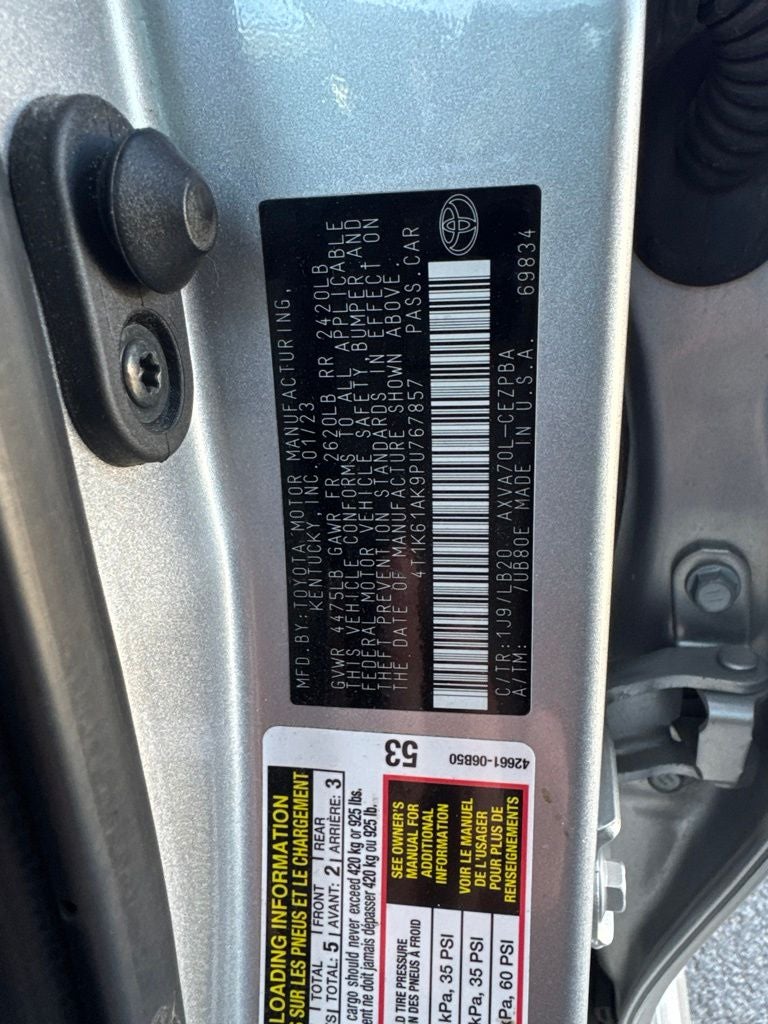 2023 Toyota Camry XSE HEATED SEATS / POWER SEATS