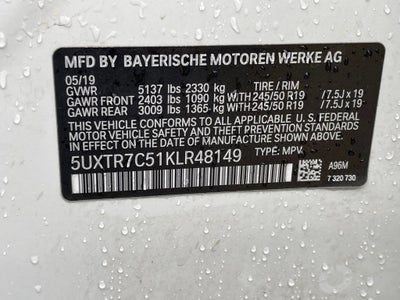 2019 BMW X3 sDrive30i