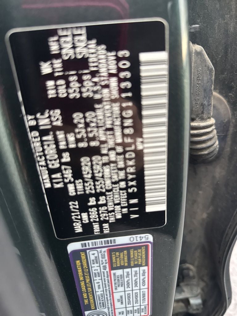 2022 Kia Sorento X-Line SX Prestige AWD / HEATED SEATS / MOONROOF