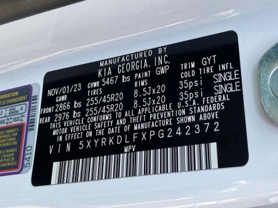 2023 Kia Sorento SX AWD / ONE OWNER / HEATED SEATS