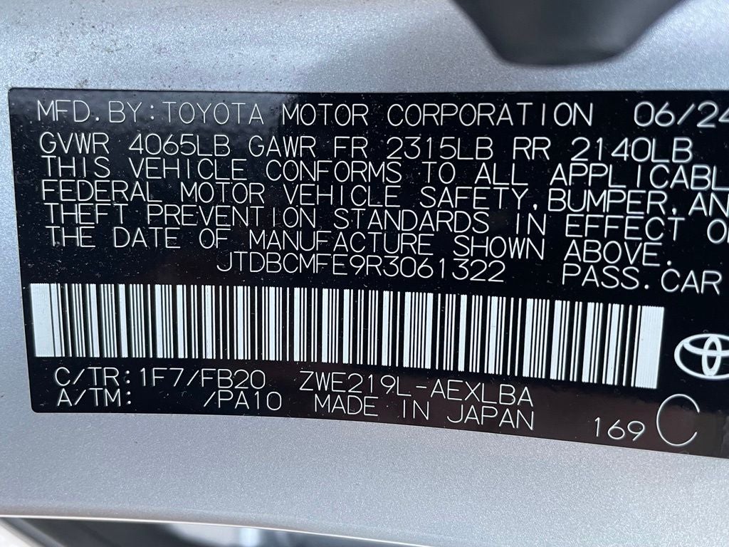 2024 Toyota Corolla Hybrid LE ONE OWNER / CLEAN CARFAX