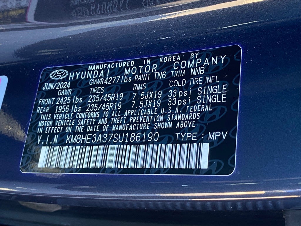 2025 Hyundai Kona Limited MOONROOF / HEATED SEATS / NAV