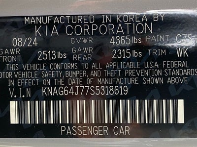 2025 Kia K5 GT-Line HEATED SEATS / ONE OWNER