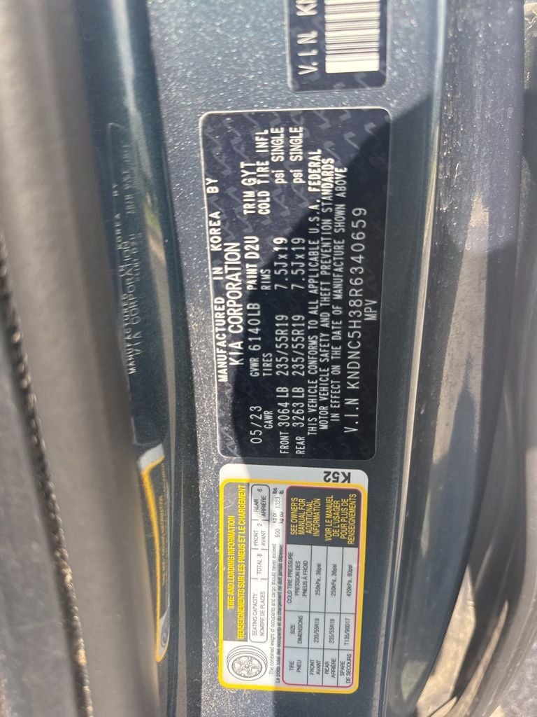 2024 Kia Carnival EX HEATED SEATS / NAV / SUNROOF